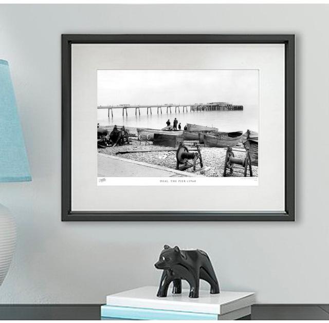 'Deal, the Pier C1960' - Picture Frame Photograph Print on Paper The Francis Frith Collection Size: 45cm H x 60cm W x 2.3cm D on Productcaster.