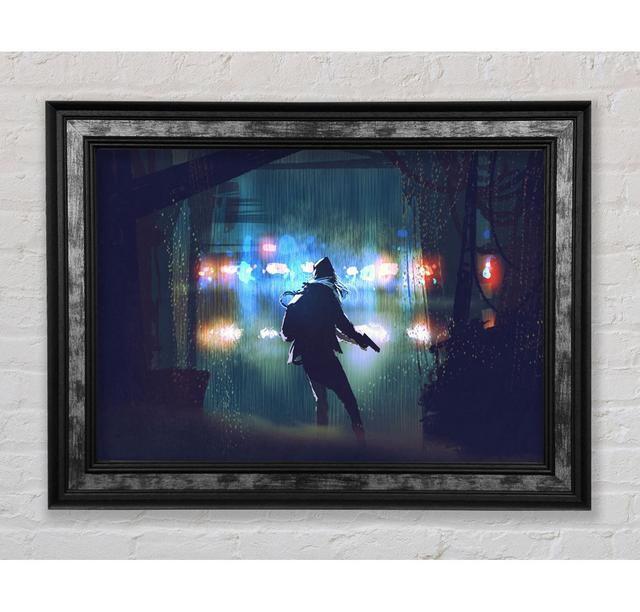 Out To Fight Justice - Single Picture Frame Art Prints Bright Star Size: 29.7cm H x 42cm W x 8cm D on Productcaster.