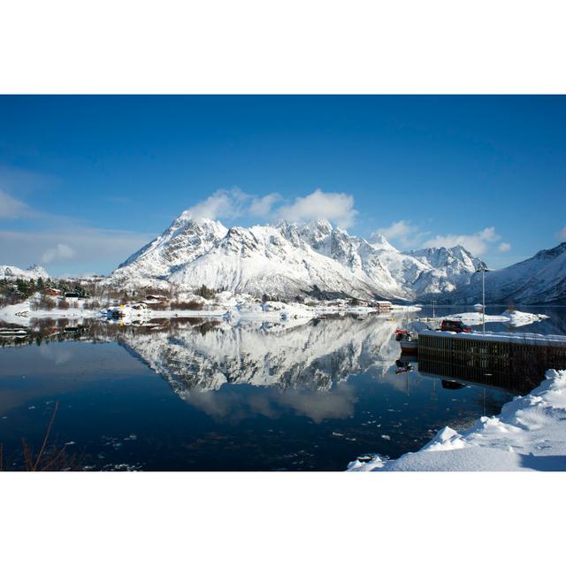 Fjords Of Lofoten Islands by Ugurv - Wrapped Canvas Print Alpen Home Size: 51cm H x 76cm W on Productcaster.