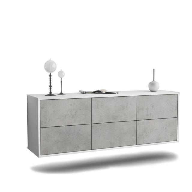 Roshni Washington Sideboard Latitude Run Colour: Concrete on Productcaster.