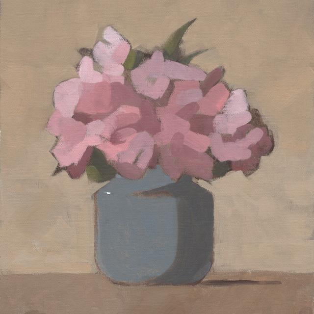 Spring Vase II by Jacob Green - Wrapped Canvas Painting Rosalind Wheeler Size: 76cm H x 76cm W x 3.8cm D on Productcaster.