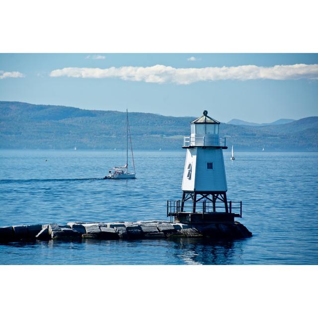 Burlington Light House Longshore Tides Size: 51cm H x 76cm W x 3.8cm D on Productcaster.