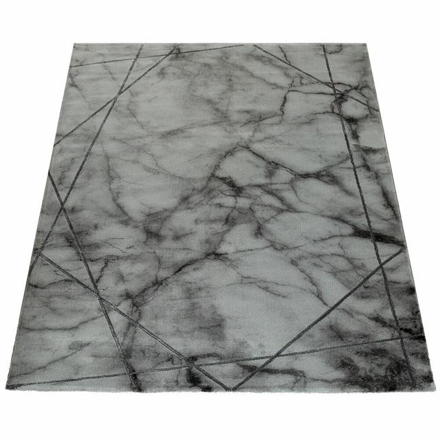 Alcantar Shag Grey Carpet Metro Lane Rug Size: Rectangle 80 x 150cm on Productcaster.