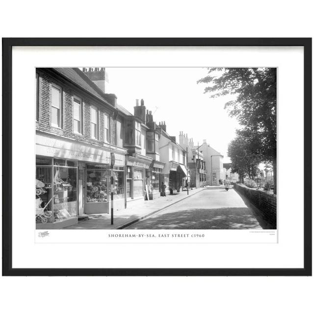 'Shoreham-by-Sea, East Street C1960' by Francis Frith - Picture Frame Photograph Print on Paper The Francis Frith Collection Size: 40cm H x 50cm W x 2 on Productcaster.