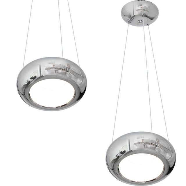 Abid 1-Light Geometric LED Pendant Metro Lane on Productcaster.