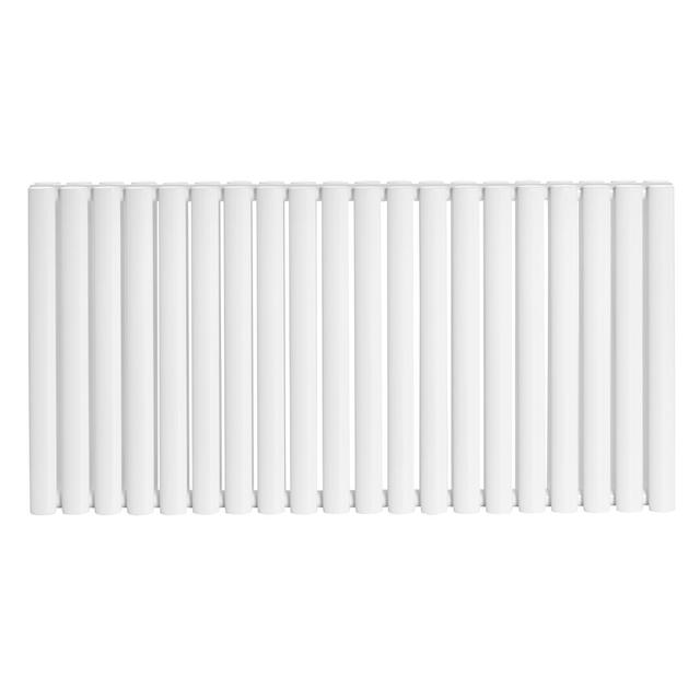 Karli Horizontal Oval Panel Radiators Belfry Heating Size: 60cm H x 106.5cm W x 7.9cm D on Productcaster.