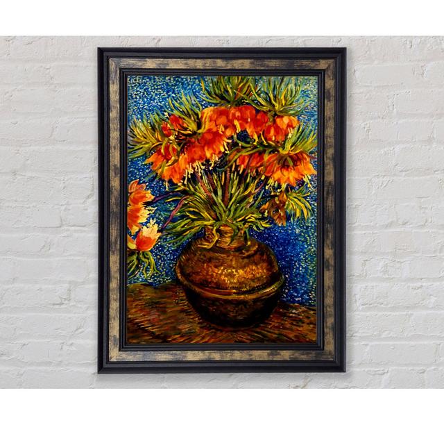 Van Gogh Fritillaries - Einzelner Bilderrahmen Kunstdrucke Bright Star Größe: 59,7 cm H x 42 cm B x 8 cm T on Productcaster.