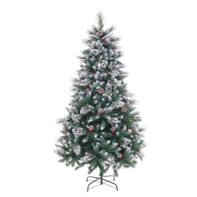 Pine Christmas Tree The Seasonal Aisle Size: 210cm H on Productcaster.