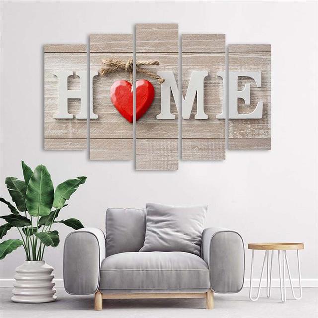 Home Heart August Grove Size: 100cm H x 200cm W on Productcaster.