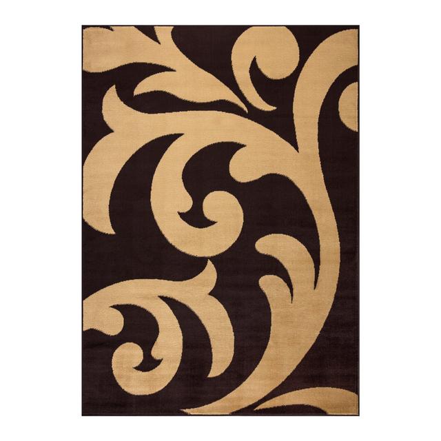 Andelain Brown/Beige Rug ClassicLiving Rug Size: Rectangle 60 x 110cm on Productcaster.