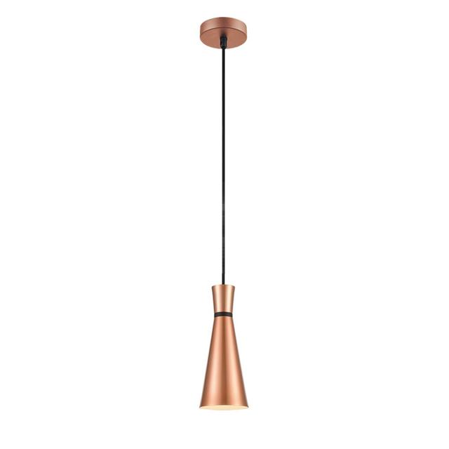 Kyler 1 - Light Cone Pendant Corrigan Studio Finish: Copper on Productcaster.