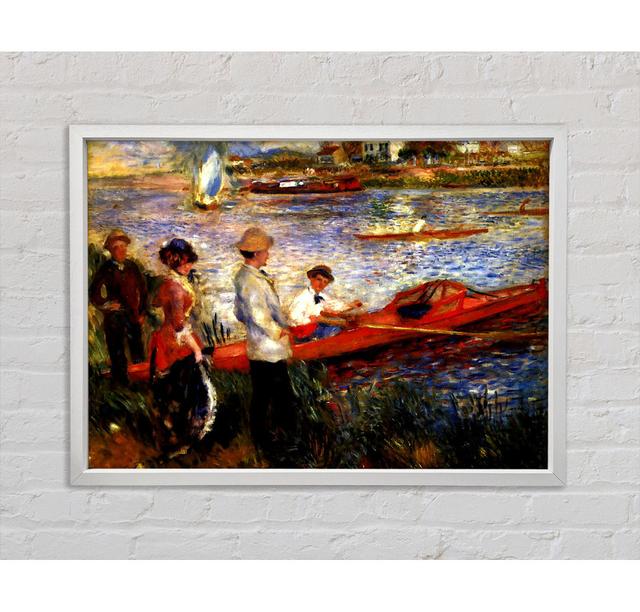 Renoir Oarsman Of Chatou - Print Rosalind Wheeler Size: 59.1cm H x 84.1cm W x 3.3cm D on Productcaster.