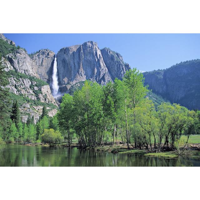 Yosemite Falls by S. Greg Panosian - Wrapped Canvas Art Prints Alpen Home Size: 30cm H x 46cm W x 3.8cm D on Productcaster.