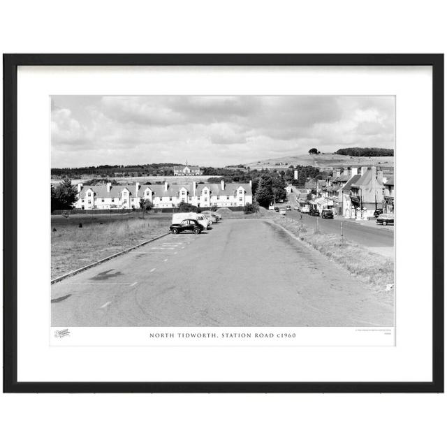 'North Tidworth, Station Road C1960' - Picture Frame Photograph Print on Paper The Francis Frith Collection Size: 28cm H x 36cm W x 2.3cm D on Productcaster.