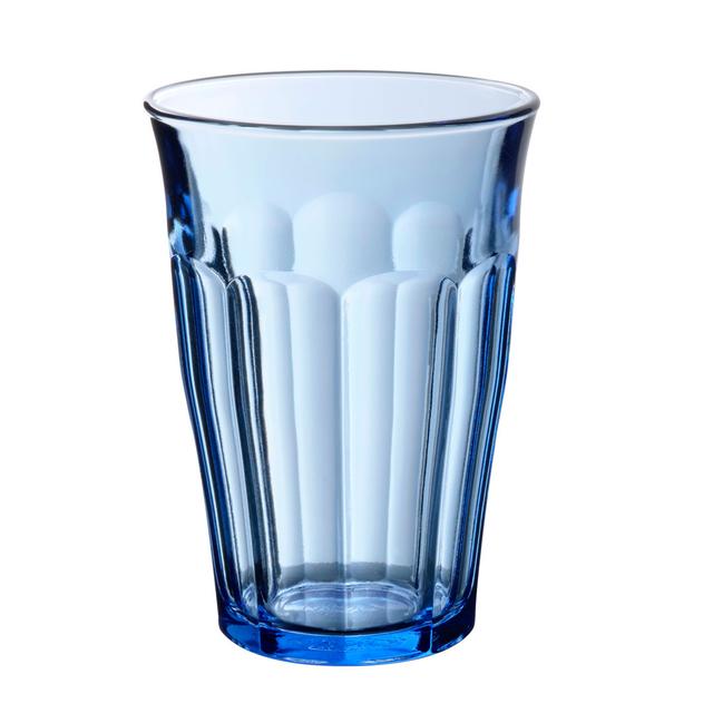 Duralex Picardie 200ml Drinking Glass Set (Set of 6) Duralex Colour: Blue, Capacity: 360ml on Productcaster.