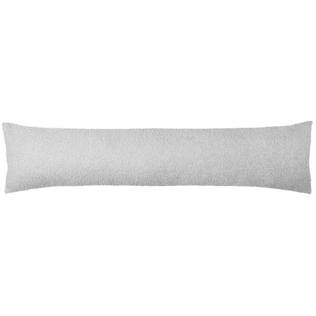 Malham Boucle Fleece Draught Excluder Case furn. Colour: Dove on Productcaster.