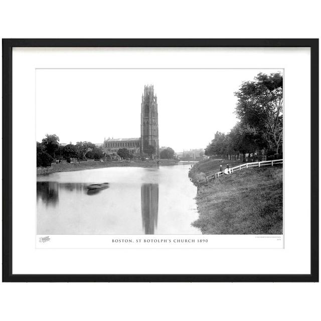 Boston, St Botolph's Church 1890 - Single Picture Frame Print The Francis Frith Collection Size: 63.3cm H x 83.5cm W x 2.3cm D on Productcaster.