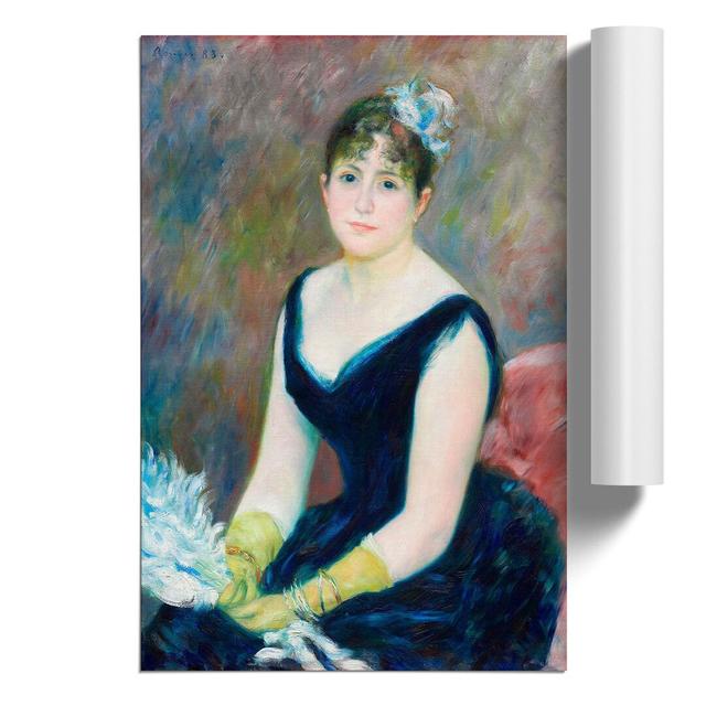 Madame Leon Clapisson by Pierre-Auguste Renoir - Unframed Painting East Urban Home Size: 30cm H x 21cm W x 0.1cm D on Productcaster.