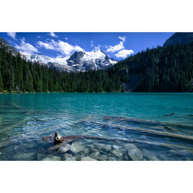 Joffre Lakes by LeonU - Print House of Hampton Size: 80cm H x 120cm W on Productcaster.