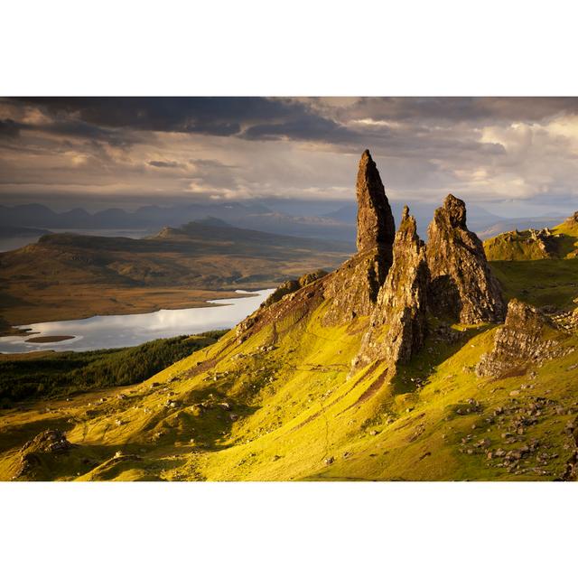 Old Man Of Storr by Mnieteq - Wrapped Canvas Print Union Rustic Size: 30cm H x 46cm W x 3.8cm D on Productcaster.