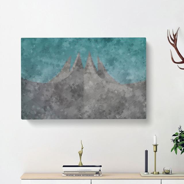 Tempodrom in Berlin - Wrapped Canvas Painting Print East Urban Home Size: 40cm H x 60cm W x 3cm D on Productcaster.