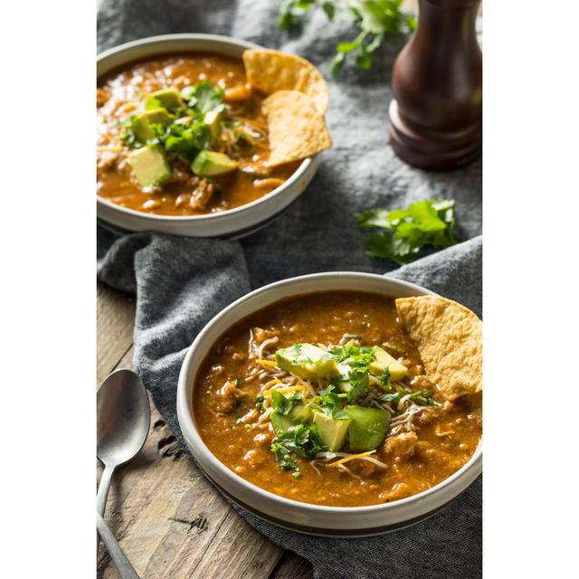 Tortilla Soup by Bhofack2 - Wrapped Canvas Photograph Ebern Designs Size: 122cm H x 81cm W on Productcaster.