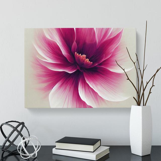 Striking Carnation Flower - Wrapped Canvas Graphic Art ClassicLiving on Productcaster.