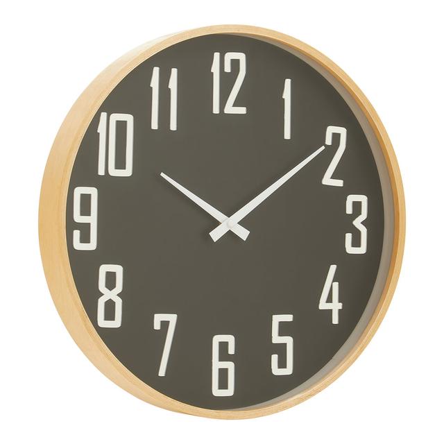 Amedori Wood Wall Clock Fairmont Park on Productcaster.