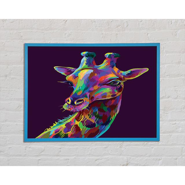 Beautiful Giraffe - Print Latitude Vive Size: 42cm H x 59.7cm W x 2cm D on Productcaster.