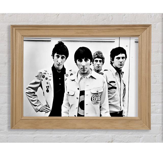 The Who Retro 1960S - Print Bright Star Size: 21cm H x 29.7cm W on Productcaster.