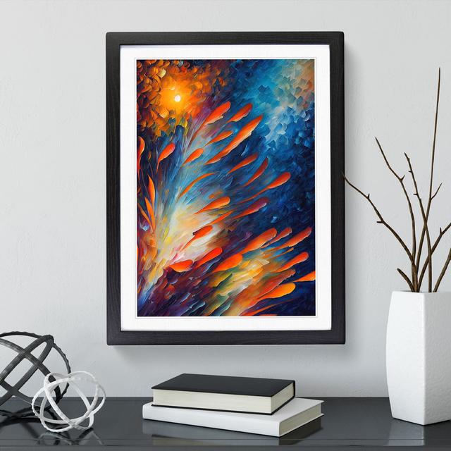 Beauty Of The Coral Reef No.2 - Single Picture Frame Print Metro Lane Size: 34cm H x 25cm W x 2cm D, Frame Colour: Black on Productcaster.