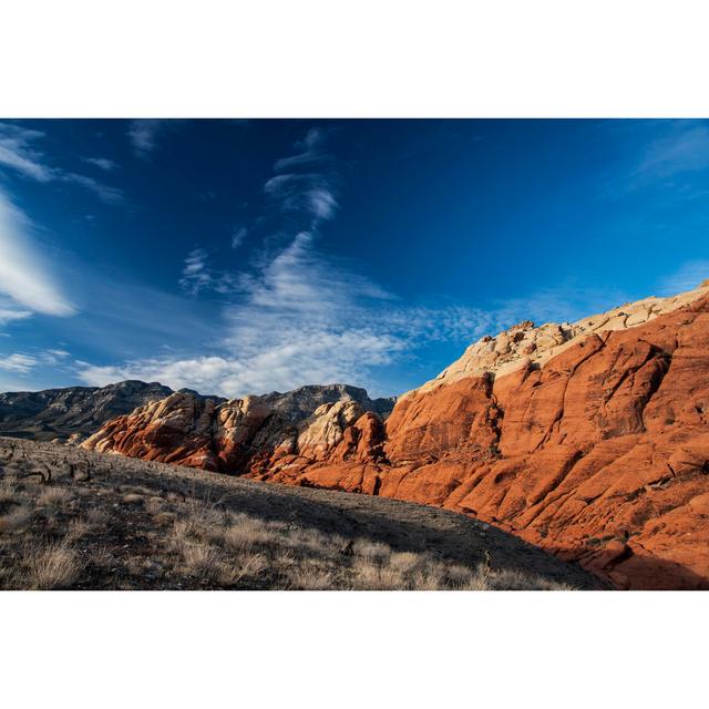 Red Rock Canyon - Wrapped Canvas Photograph Alpen Home Size: 51cm H x 76cm W on Productcaster.