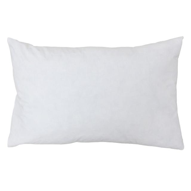 Duck Feather Rectangular Cushion Pad Riva Home Size: 35cm H x 50cm W x 10cm D on Productcaster.