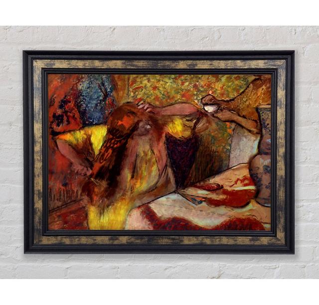 Degas Women At The Toilet 1 - Single Picture Frame Art Prints Bright Star Size: 21cm H x 29.7cm W on Productcaster.