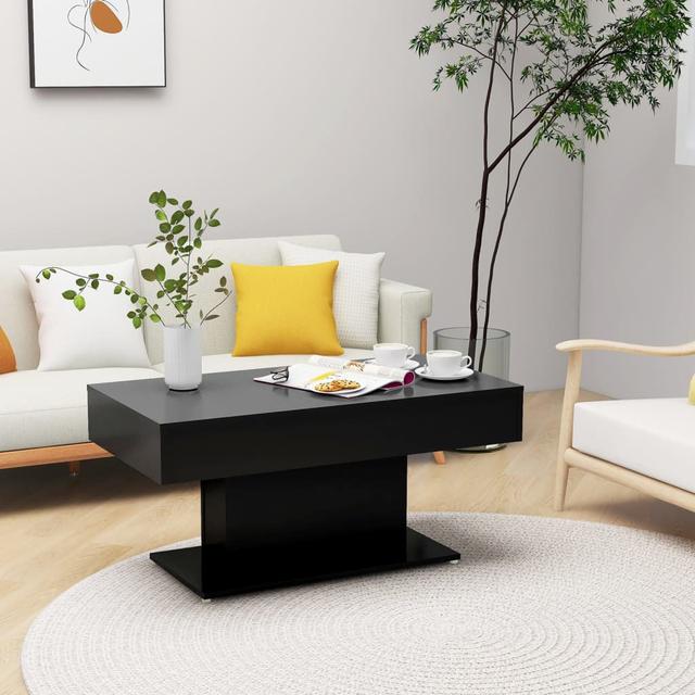 Couchtisch Alleyne Zipcode Design Farbe: Schwarz on Productcaster.