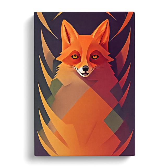 Fox Unique Abstract Vol.3 - Wrapped Canvas Graphic Art Alpen Home Size: 60cm H x 40cm W x 3cm D on Productcaster.