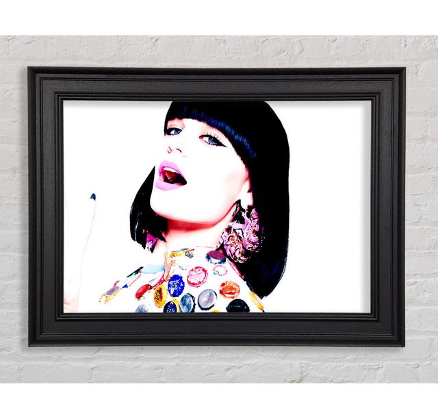 Jessie J Framed Print Canora Grey Size: 29.7cm H x 42cm W x 8cm D on Productcaster.