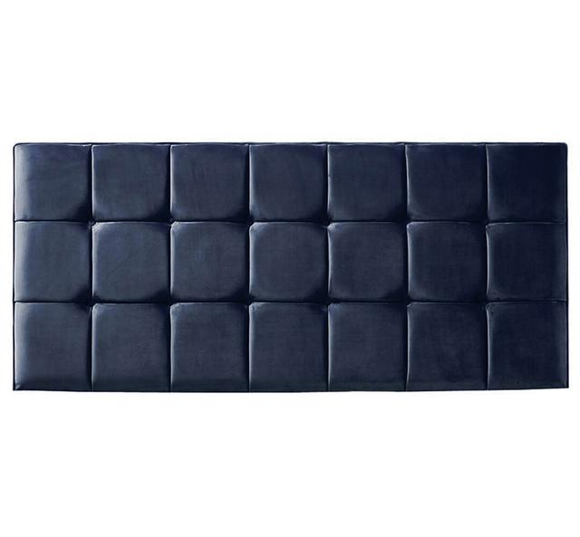 Saucedo Upholstered Headboard Fairmont Park Colour: Blue, Size: Super King (6') on Productcaster.