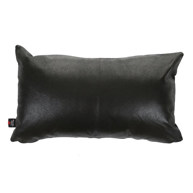 Cheer Cushion with Filling Bloomsbury Market Colour: Black on Productcaster.