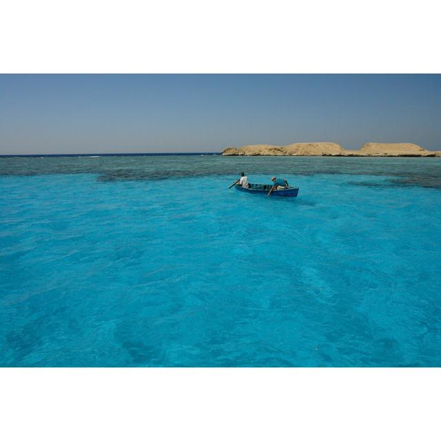 Traditional Fishing Boat next to Giftun, Hurghada, Red Sea, Egypt House of Hampton Size: 30cm H x 46cm W on Productcaster.