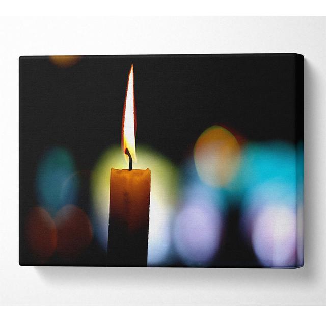 Candle Flame - Print Latitude Run Size: 66cm H x 106.6cm W x 10cm D on Productcaster.