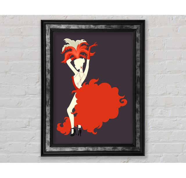 Show Girl - Single Picture Frame Art Prints Rosalind Wheeler Size: 141.4cm H x 100cm W on Productcaster.