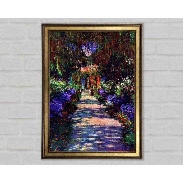 Garden At Giverny 2 by Monet - Print Ophelia & Co. Size: 84.1cm H x 59.7cm W x 1.5cm D on Productcaster.