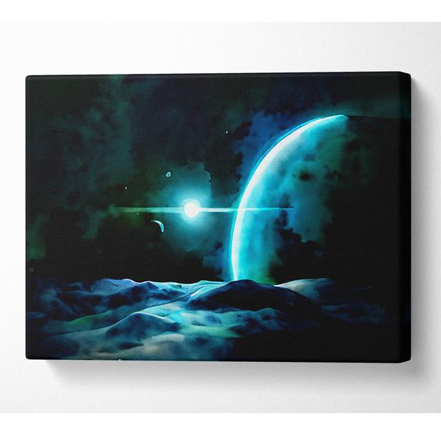 Star Planet - Print Latitude Run Size: 81cm H x 121.9cm W x 10cm D on Productcaster.