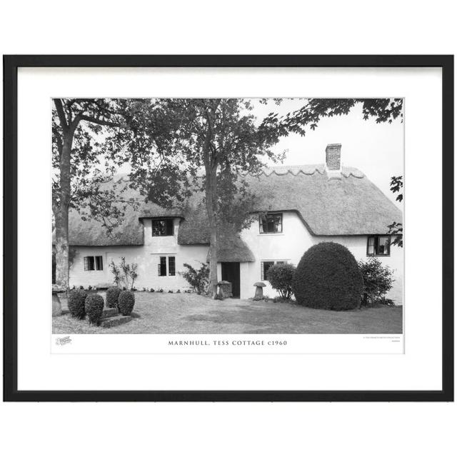 'Marnhull, Tess Cottage C1960' by Francis Frith - Picture Frame Photograph Print on Paper The Francis Frith Collection Size: 45cm H x 60cm W x 2.3cm D on Productcaster.