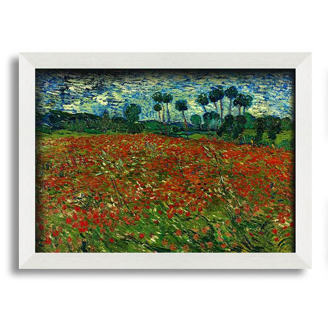 Dalontae Poppy Field by Vincent Van Gogh - Single Picture Frame Art Prints Rosalind Wheeler Size: 29.7cm H x 42cm W x 10cm D on Productcaster.