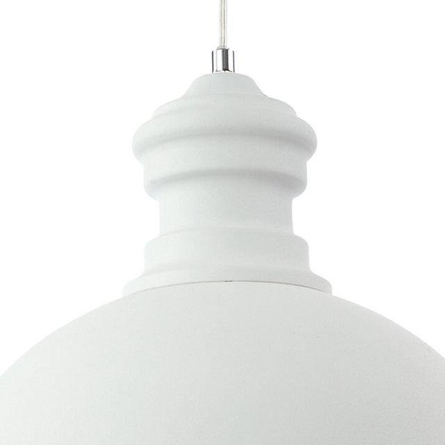 Dome Pendant Light by Borough Wharf, Finish: White on Productcaster.