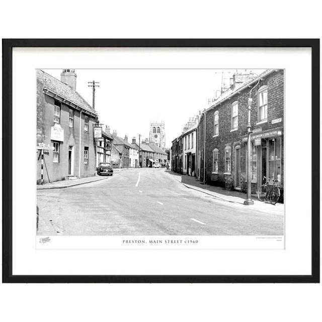 'Preston, Main Street C1960' by Francis Frith - Picture Frame Photograph Print on Paper The Francis Frith Collection Size: 60cm H x 80cm W x 2.3cm D on Productcaster.