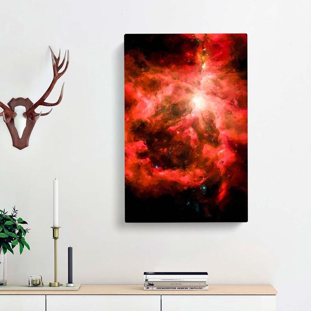 Universe in Abstract Vol.3 - Wrapped Canvas Graphic Art Print East Urban Home Size: 76cm H x 50cm W x 3cm D on Productcaster.