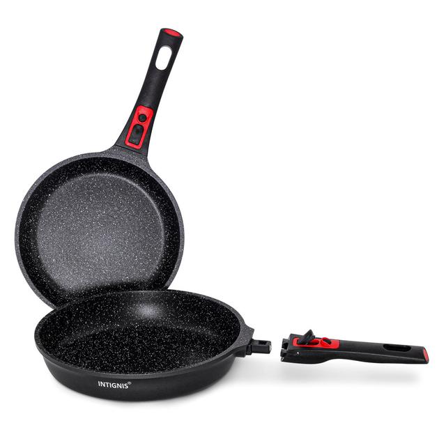 INTIGNIS Aluminium Non-Stick 4 Piece Frying Pan / Skillet Set INTIGNIS on Productcaster.